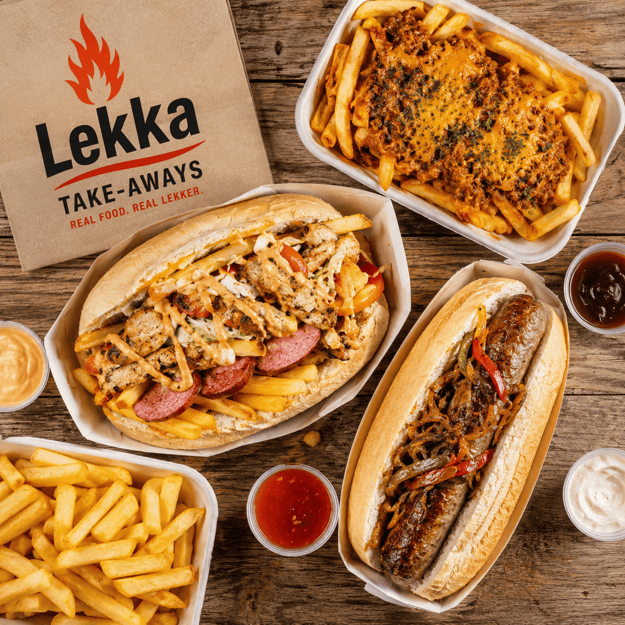 South African takeaway food